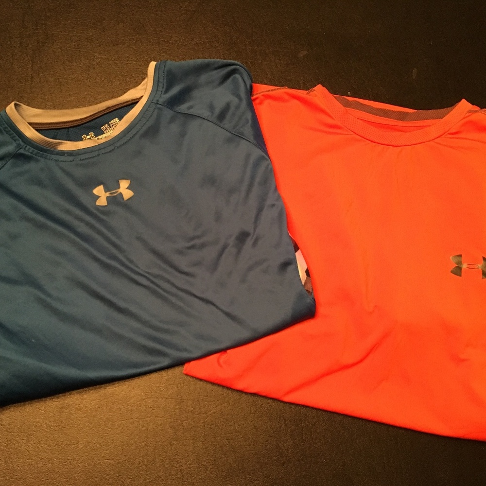 UA athletic shirts